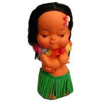 girl hula doll