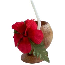 plastic coconut cup