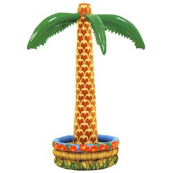 inflatable palm tree cooler