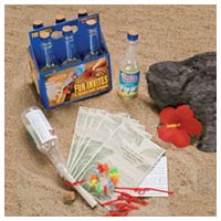 message bottle invitations