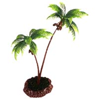 palm tree centerpiece