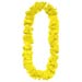 yellow silk leis